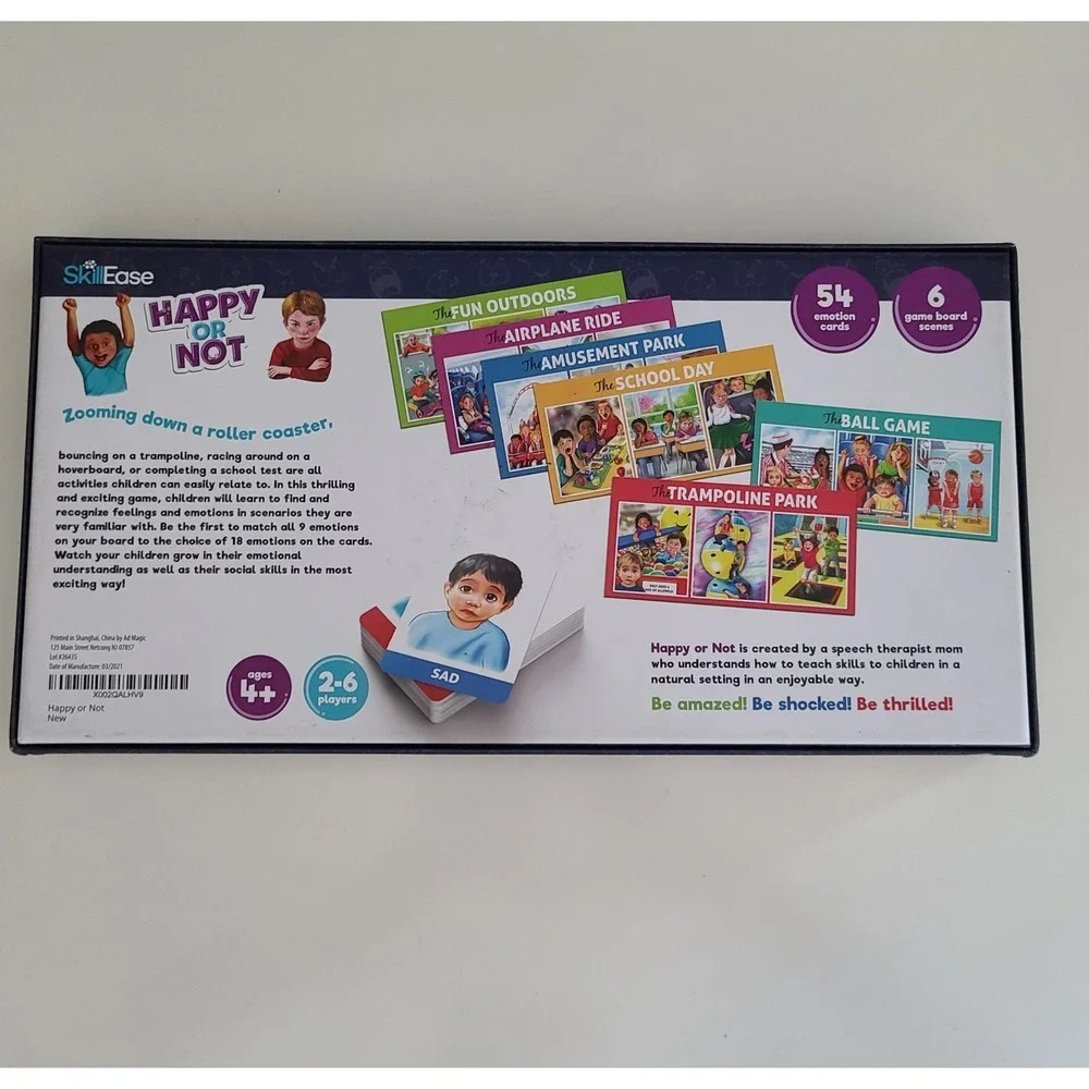 SkillEase Happy or Not Social Emotional Learning Game